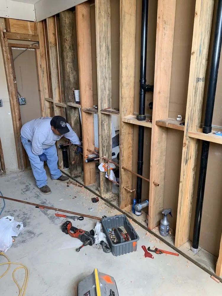 Commercial rough-in plumbing for Water Heater Replacement in Twin Lake Park